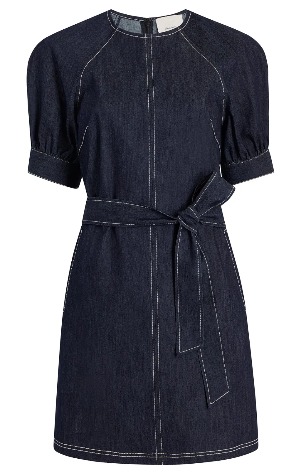 Cinq à Sept Abby Dress Indigo/White Hot