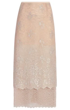 Cinq à Sept Adalaide Skirt Oyster Hot