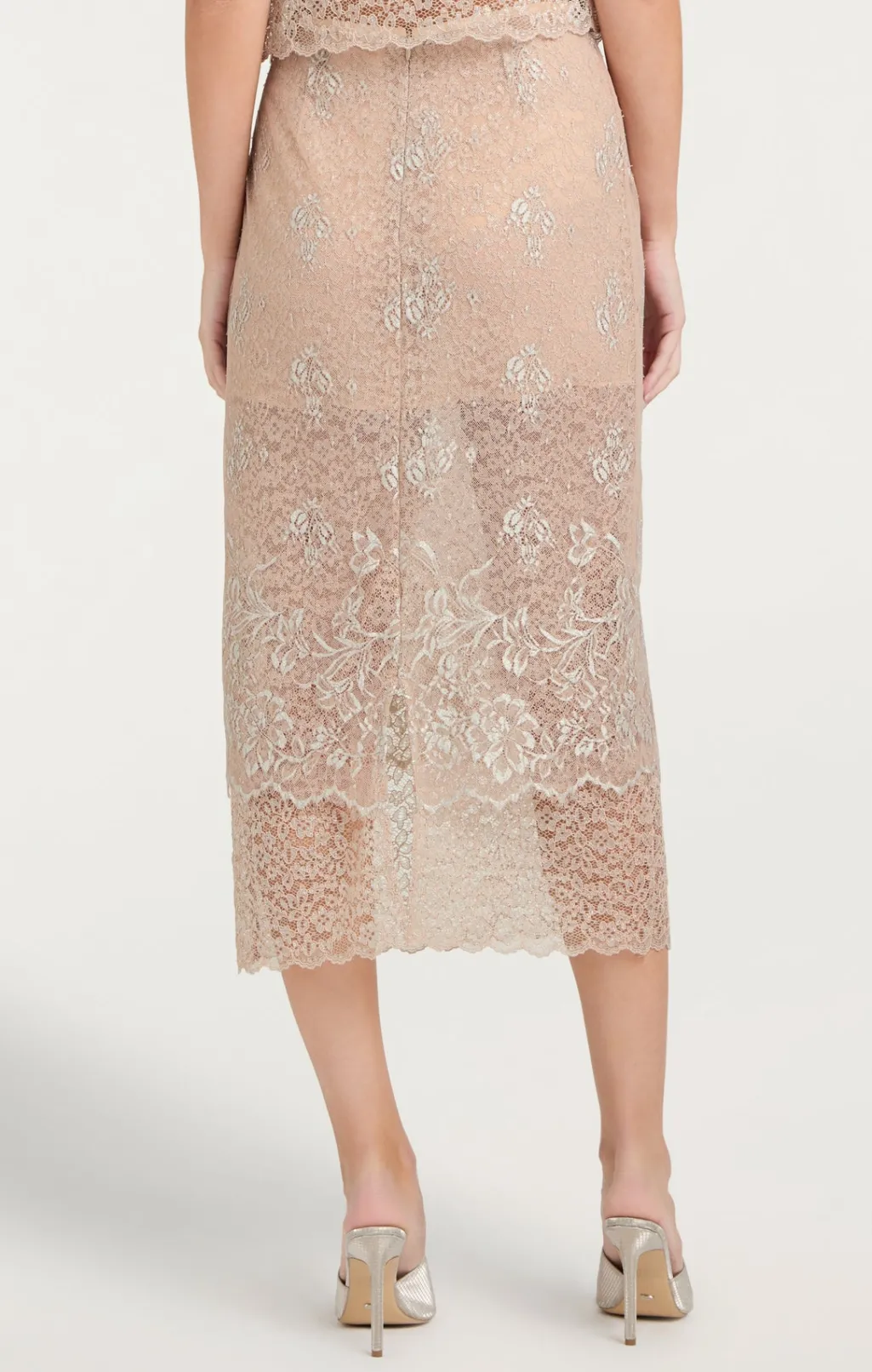 Cinq à Sept Adalaide Skirt Oyster Hot