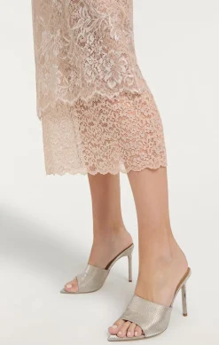 Cinq à Sept Adalaide Skirt Oyster Hot