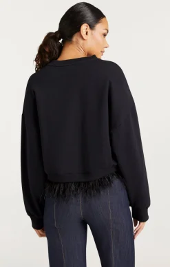 Cinq à Sept Albertine Sweatshirt Black Online