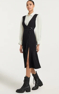 Cinq à Sept Ambre Dress Black/Ivory Online