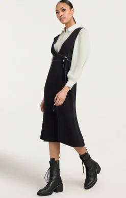 Cinq à Sept Ambre Dress Black/Ivory Online