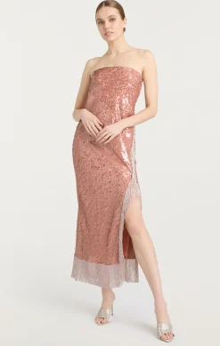 Cinq à Sept Amora Dress Blusher Hot
