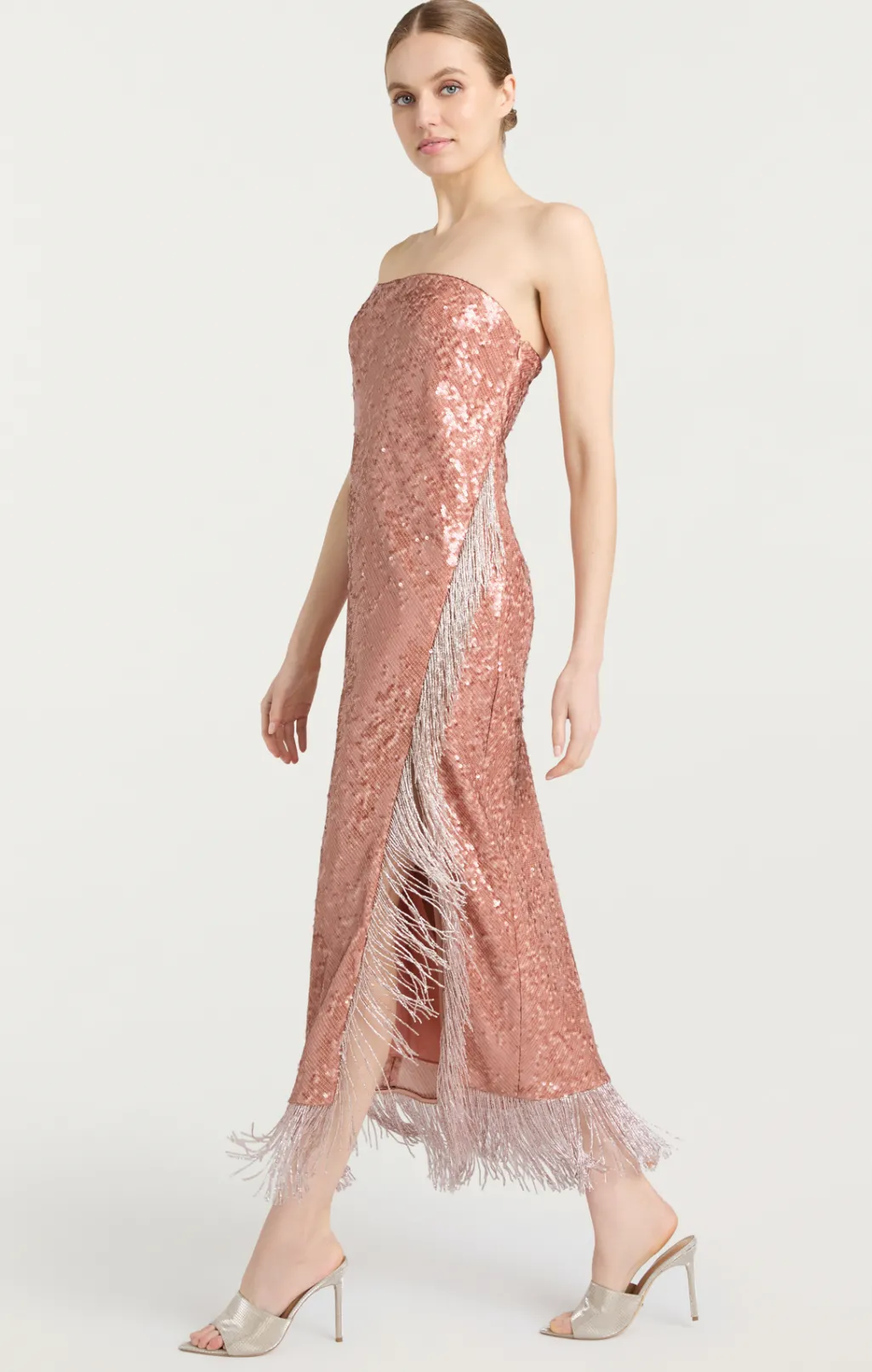 Cinq à Sept Amora Dress Blusher Hot