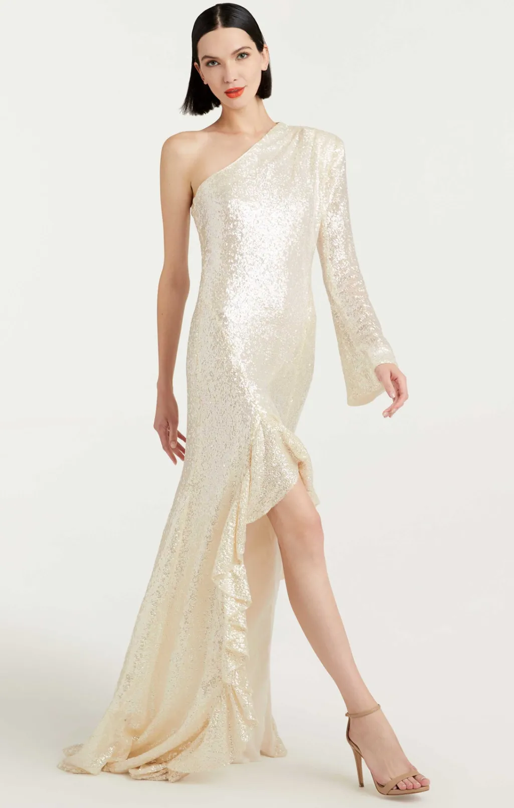 Cinq à Sept Angeline Gown Alabaster New