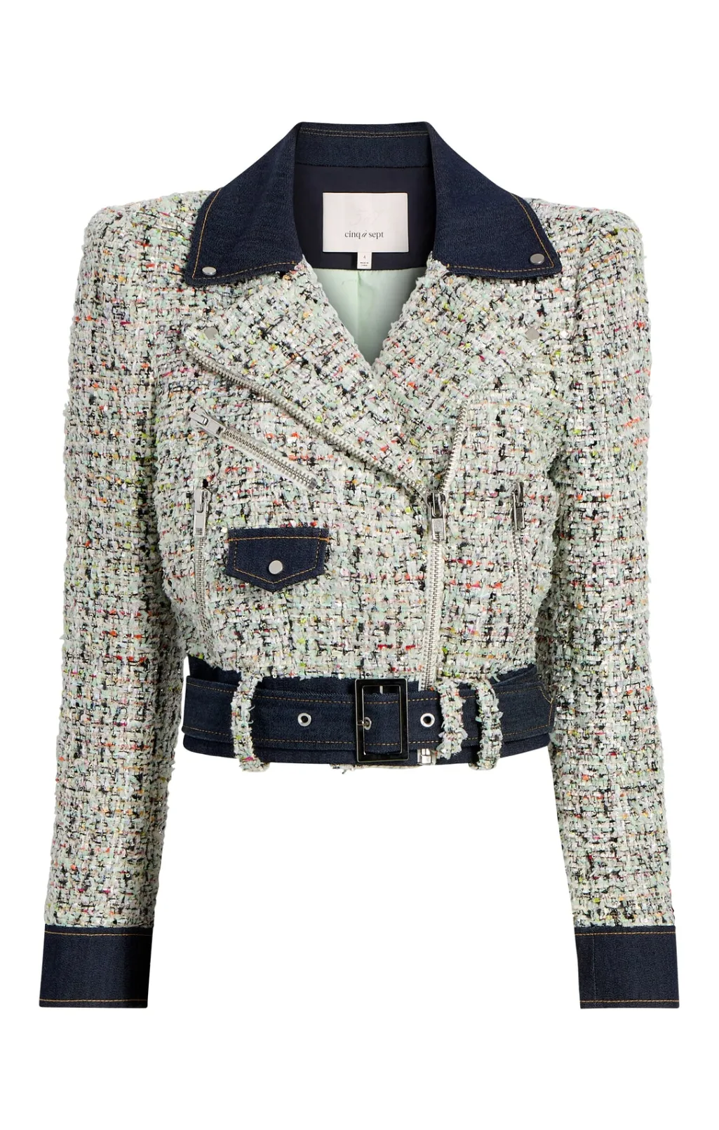 Cinq à Sept Anya Boucle Zoe Jacket PatinaMulti Online