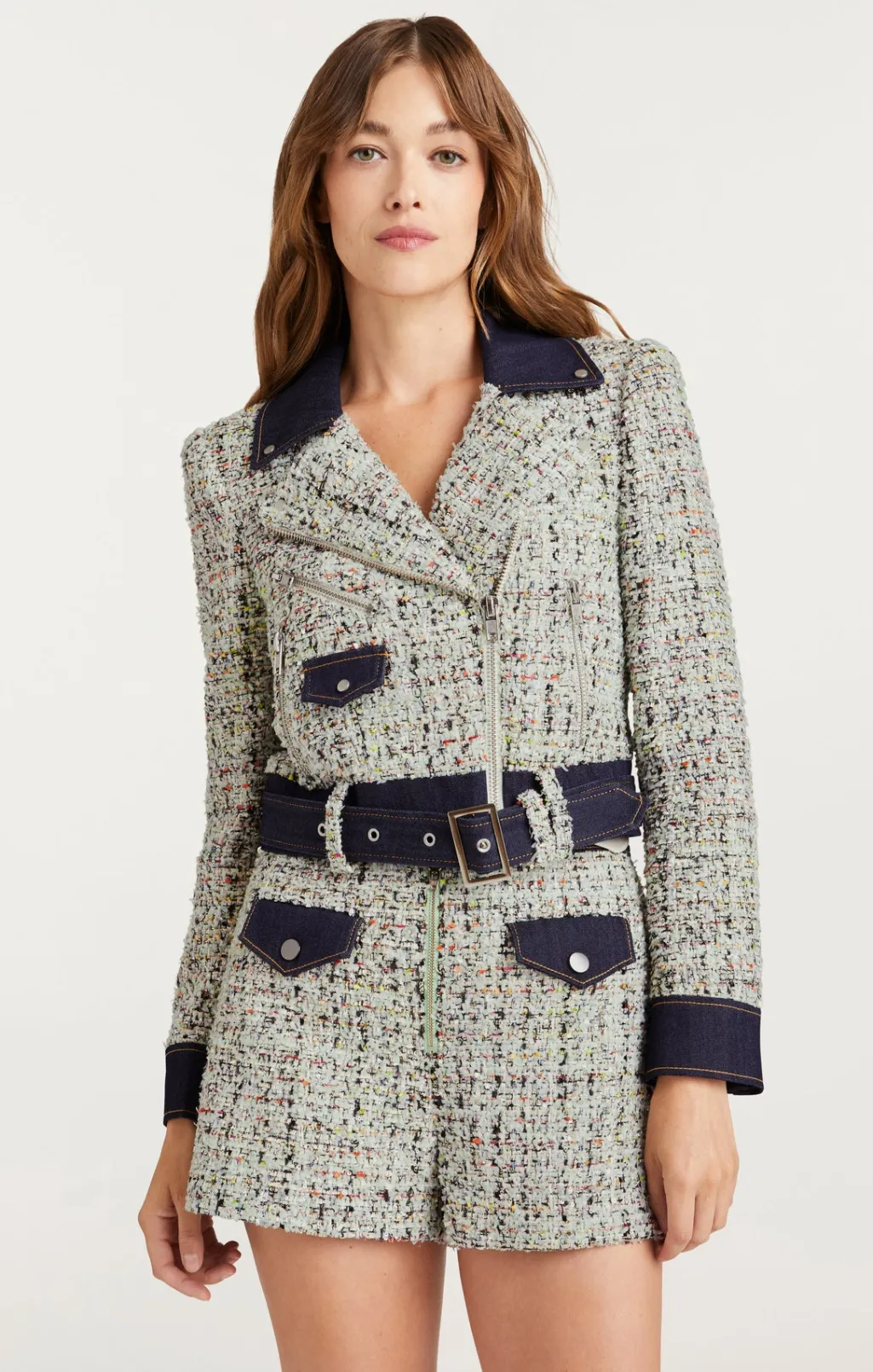 Cinq à Sept Anya Boucle Zoe Jacket PatinaMulti Online
