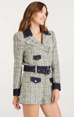 Cinq à Sept Anya Boucle Zoe Jacket PatinaMulti Online