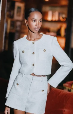 Cinq à Sept Auden Jacket White Online