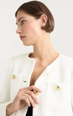Cinq à Sept Auden Jacket White Online