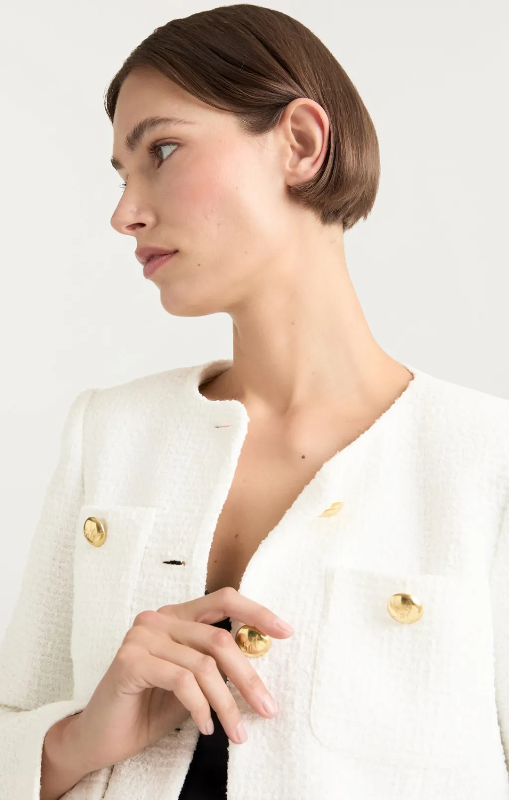 Cinq à Sept Auden Jacket White Online