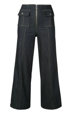 Cinq à Sept Azure Pant Indigo Hot