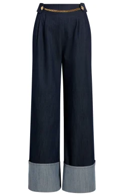 Cinq à Sept Bader Pant Indigo Outlet