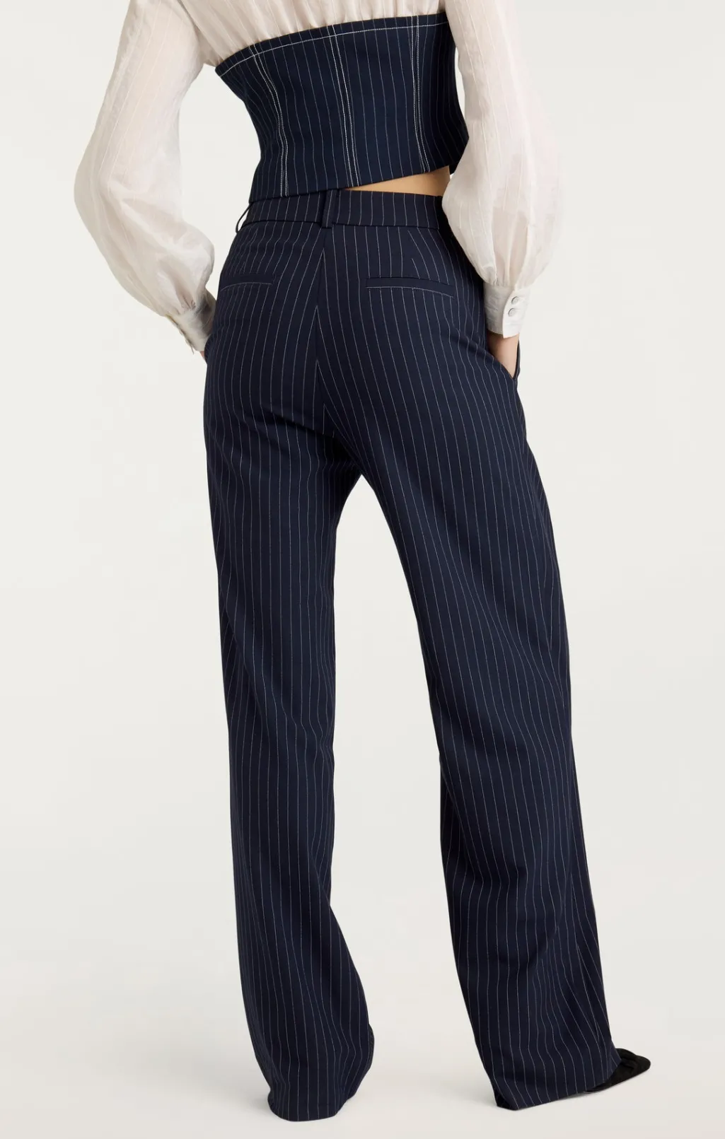 Cinq à Sept Becca Pant Navy/Ivory Outlet
