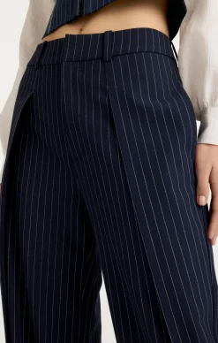 Cinq à Sept Becca Pant Navy/Ivory Outlet