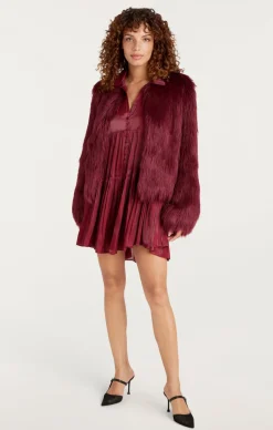 Cinq à Sept Benson Coat Rhubarb Clearance