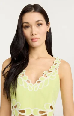 Cinq à Sept Bonnie Top LimeKiss/white Outlet