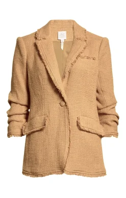 Cinq à Sept Boucle Khloe Blazer Sahara Hot