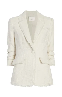 Cinq à Sept Boucle Khloe Blazer Gardenia Sale