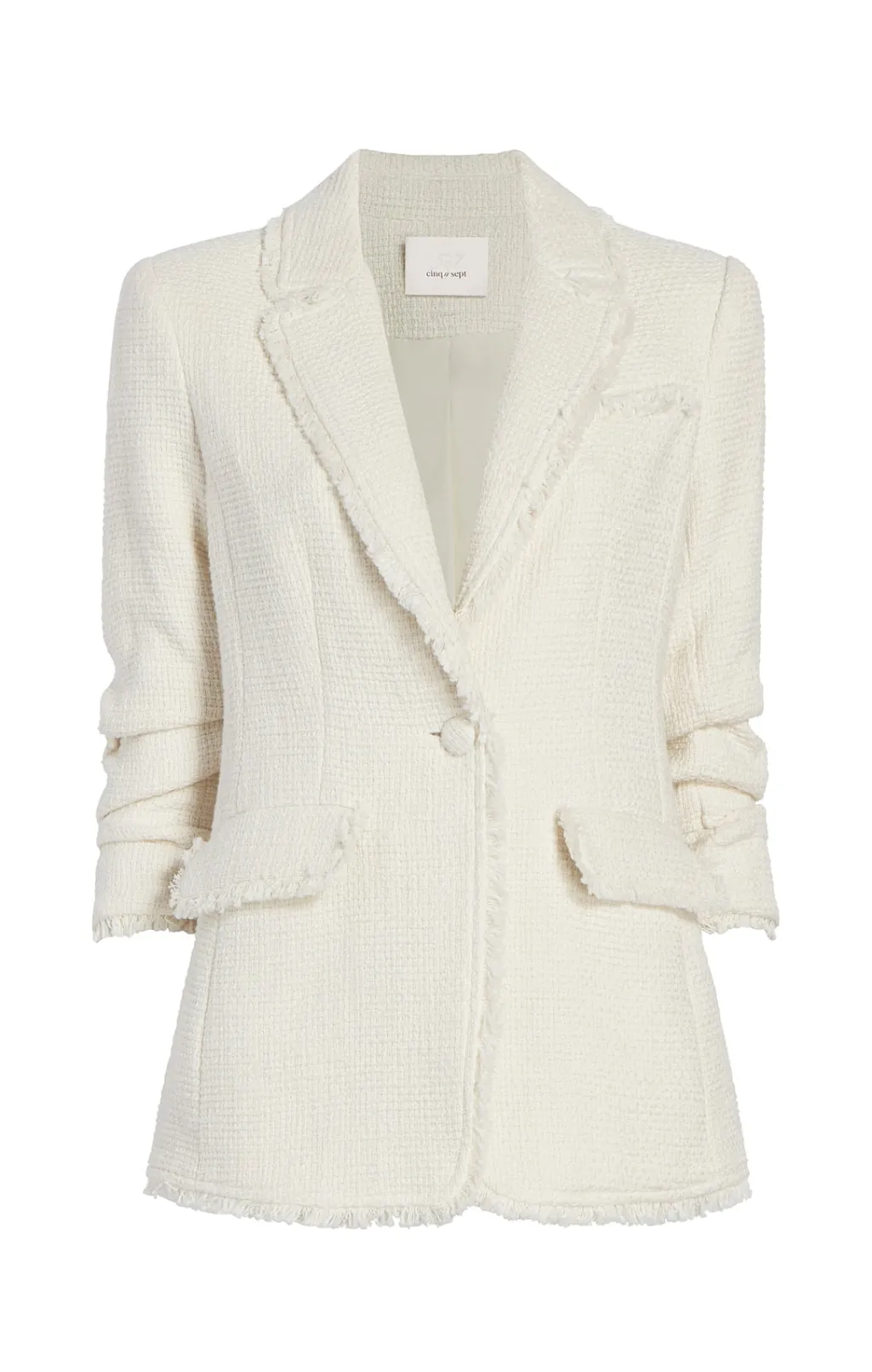 Cinq à Sept Boucle Khloe Blazer Gardenia Sale