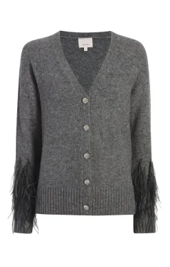 Cinq à Sept Briana Cardigan MediumHeatherGrey