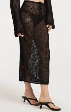 Cinq à Sept Briar Skirt Black New