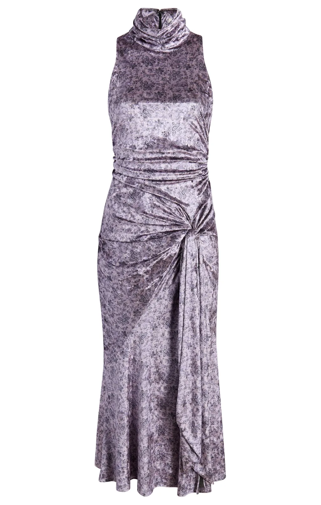 Cinq à Sept Butterfly Paisley Rori Dress LilacMulti Clearance