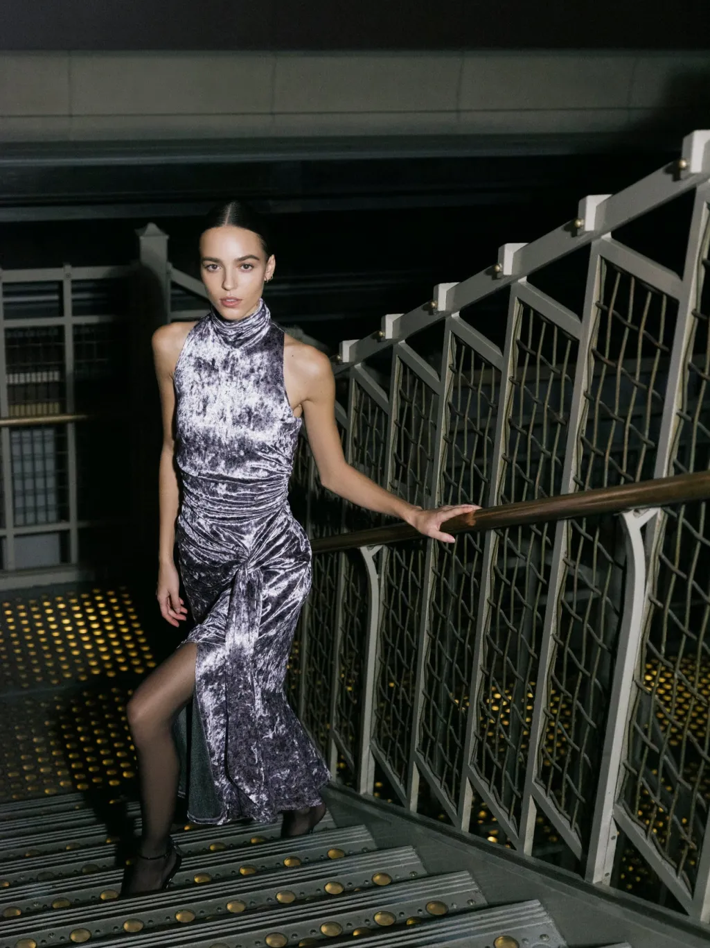 Cinq à Sept Butterfly Paisley Rori Dress LilacMulti Clearance