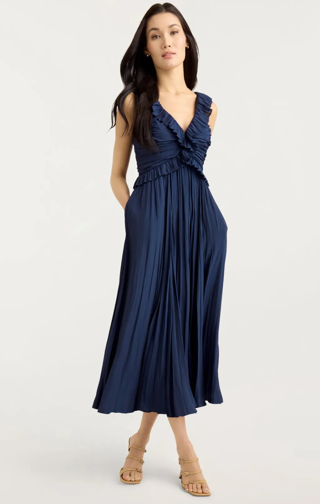 Cinq à Sept Calloway Dress Navy New