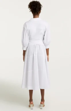 Cinq à Sept Camron Dress White Hot