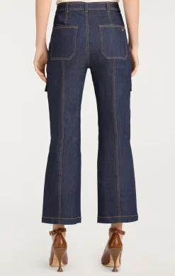 Cinq à Sept Cargo Benji Pant Indigo Online