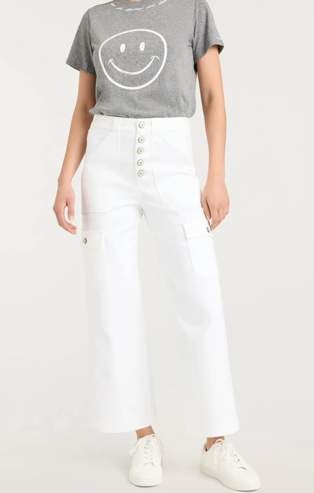 Cinq à Sept Cargo Benji Pant White Clearance