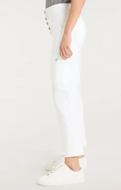 Cinq à Sept Cargo Benji Pant White Clearance