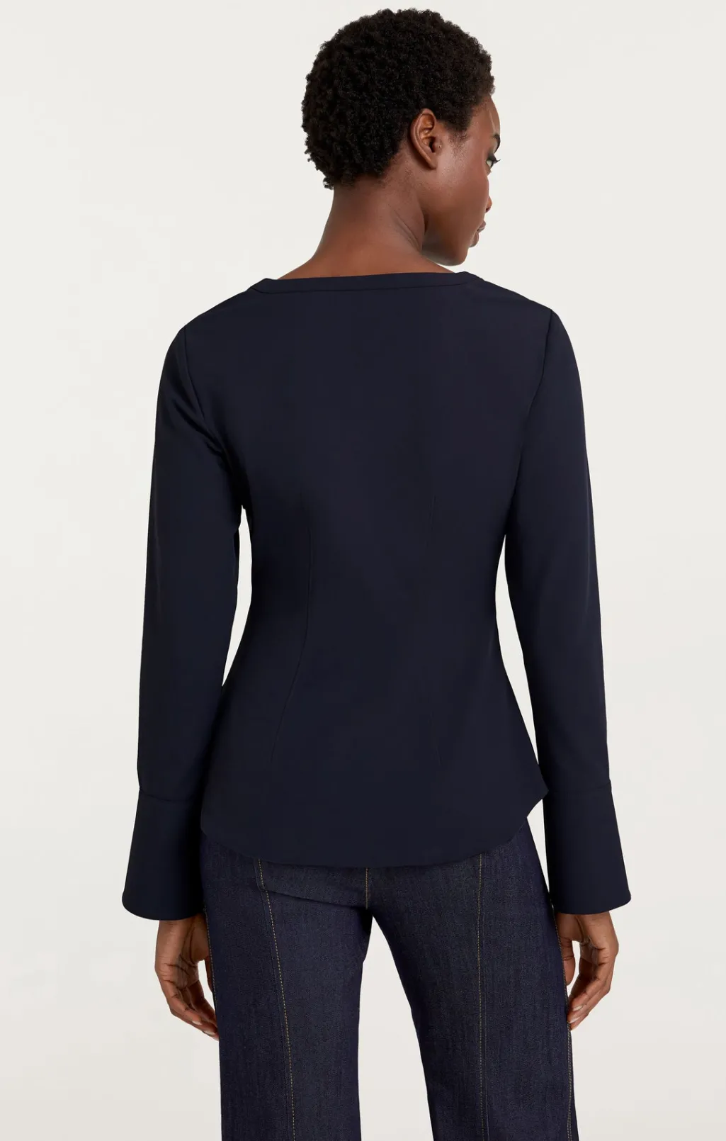 Cinq à Sept Carmen Top Navy Clearance