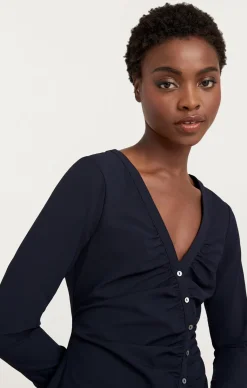 Cinq à Sept Carmen Top Navy Clearance