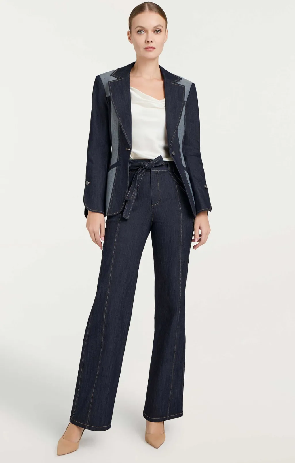 Cinq à Sept Celie Blazer Indigo Hot