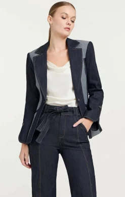 Cinq à Sept Celie Blazer Indigo Hot