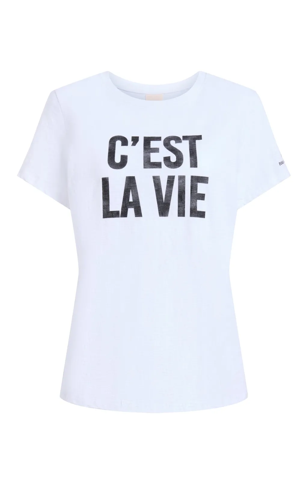 Cinq à Sept C'est La Vie Tee White/Black Outlet