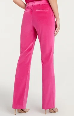 Cinq à Sept Chenille Velvet Kerry Pant PinkDahlia Clearance