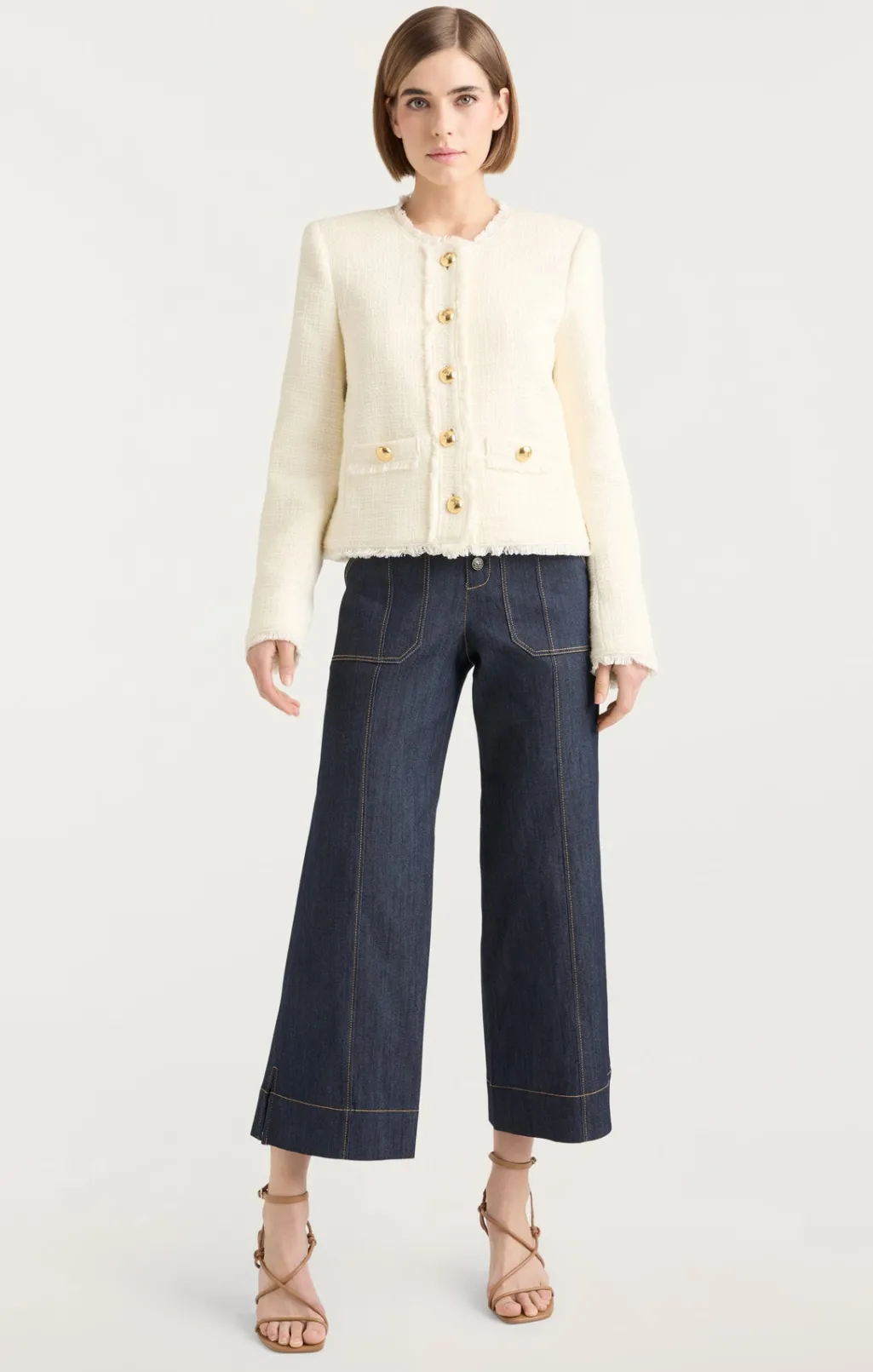 Cinq à Sept Christie Jacket Gardenia Sale