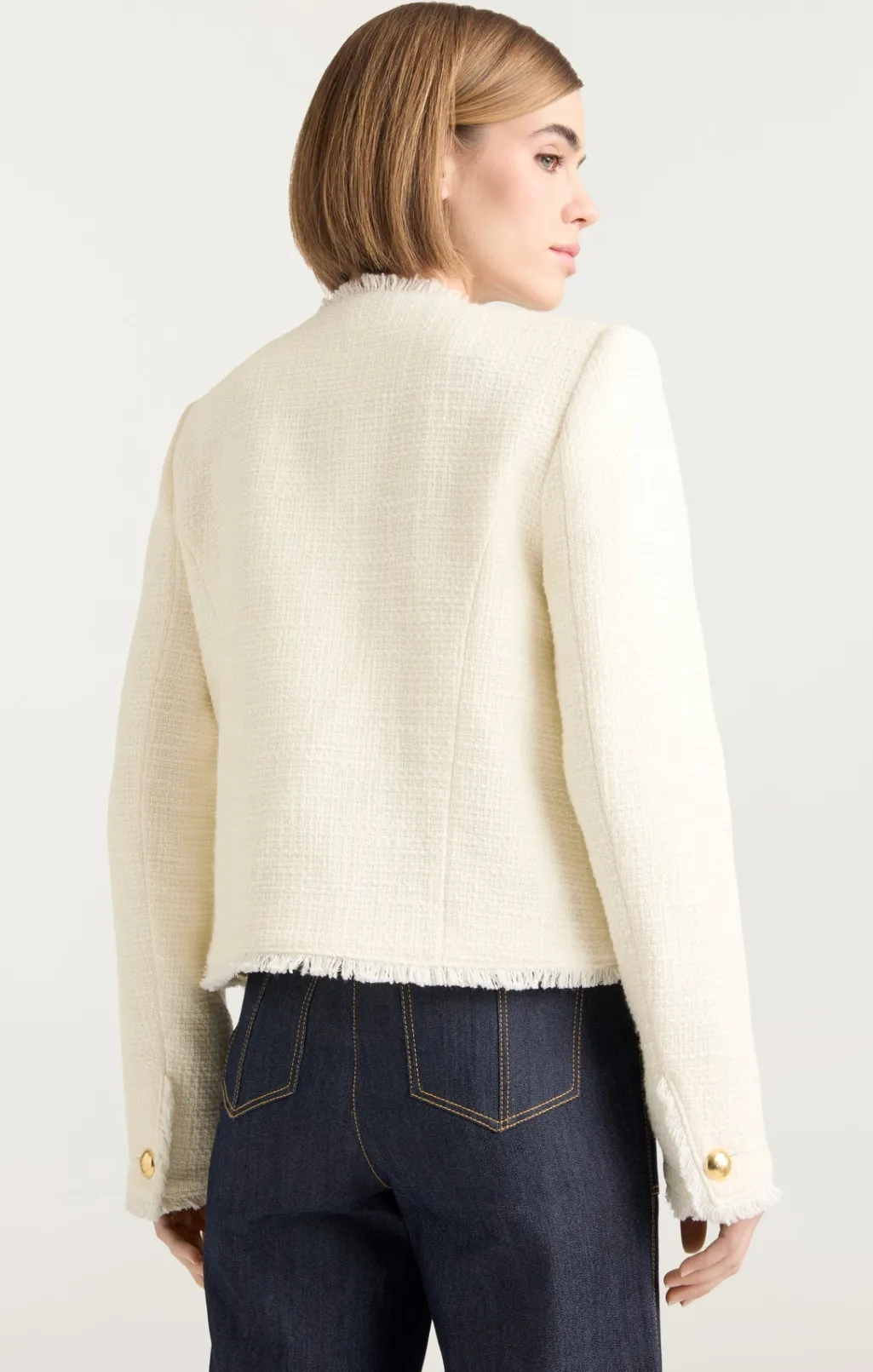 Cinq à Sept Christie Jacket Gardenia Sale