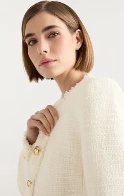 Cinq à Sept Christie Jacket Gardenia Sale