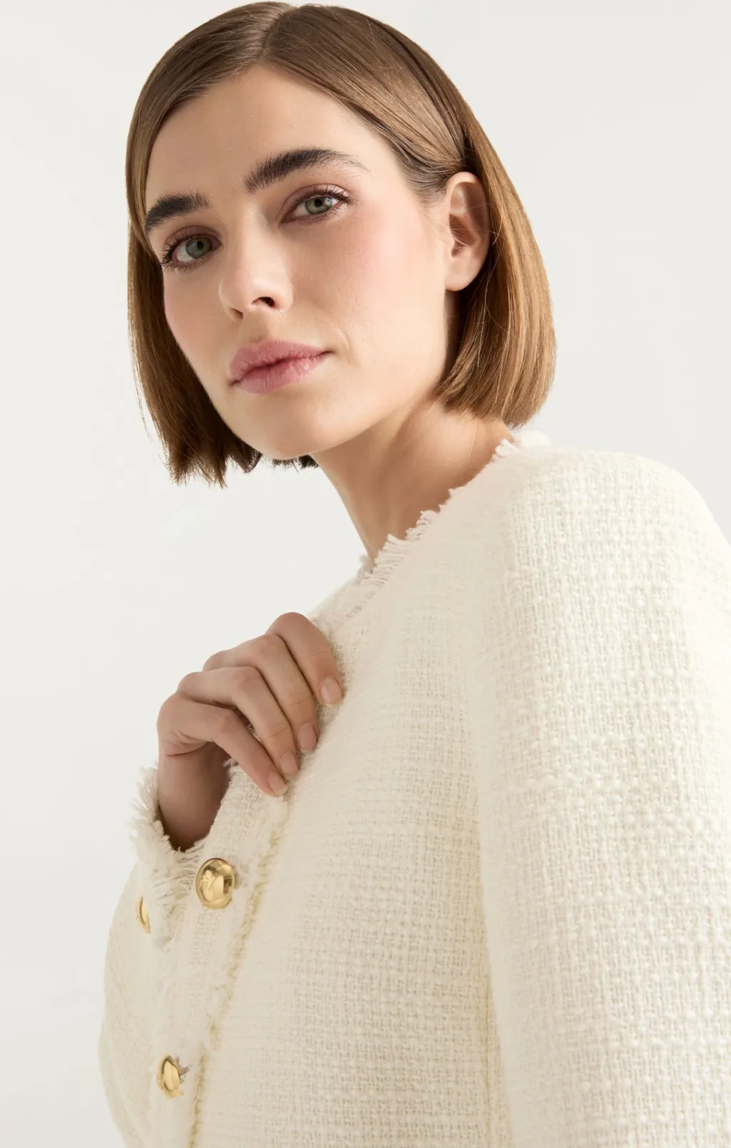 Cinq à Sept Christie Jacket Gardenia Sale