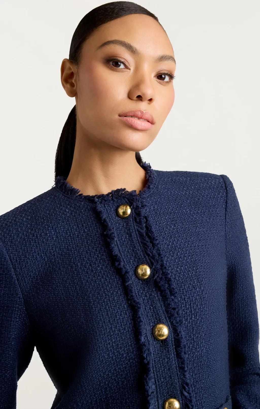 Cinq à Sept Christie Jacket Navy Clearance