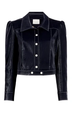 Cinq à Sept Ciara Jacket Navy/White Discount
