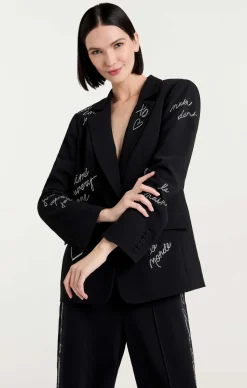 Cinq à Sept Cindie Blazer Black Clearance