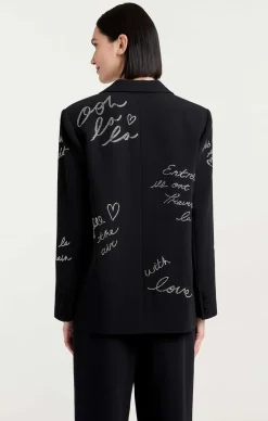 Cinq à Sept Cindie Blazer Black Clearance