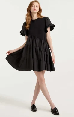 Cinq à Sept Cliff Dress Black Outlet