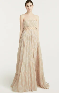Cinq à Sept Cora Gown Ivory/plaster Hot